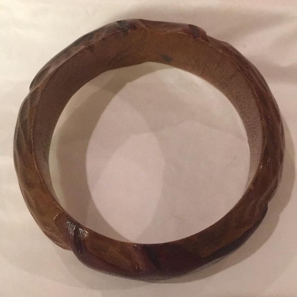 VERY RARE. Vintage FOLK TRAMP ART Bracelet - Picture 5 of 6